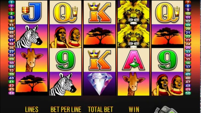 50 Lions Slot Machine Review
